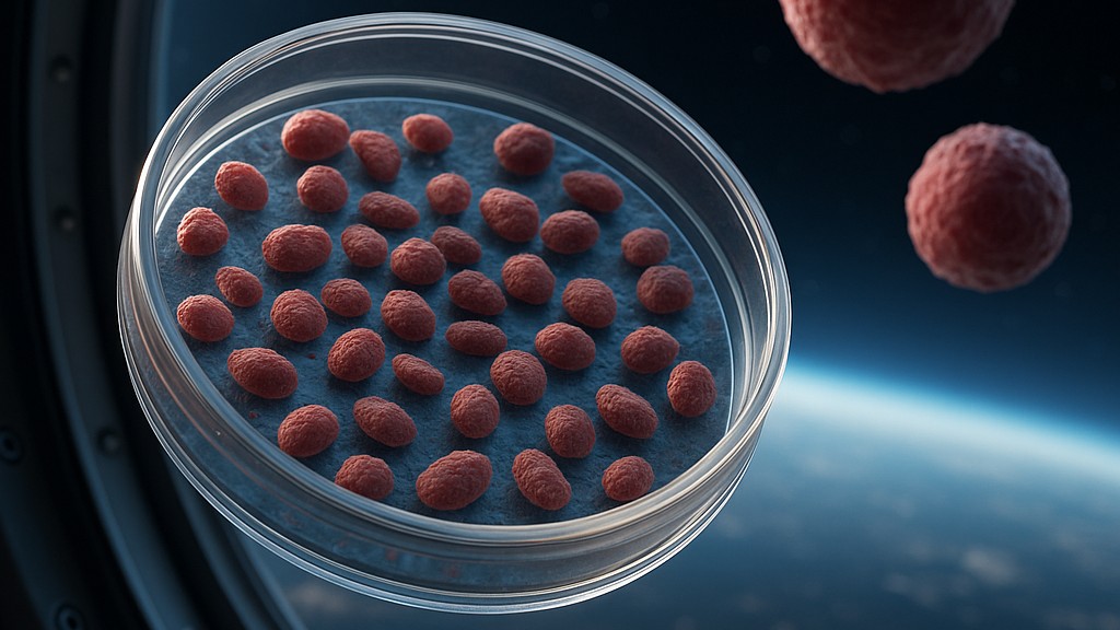 Stárnutí v beztíži: vesmír urychluje biologické hodiny buněk