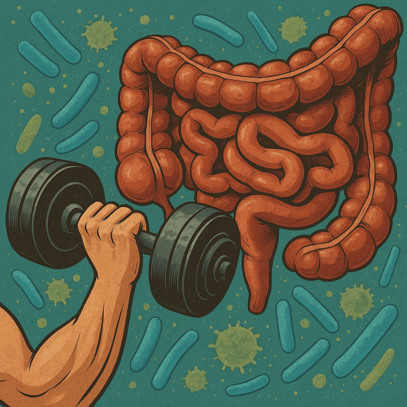 Činky mohou podpořit i vaše zažívání a střevní mikrobiom