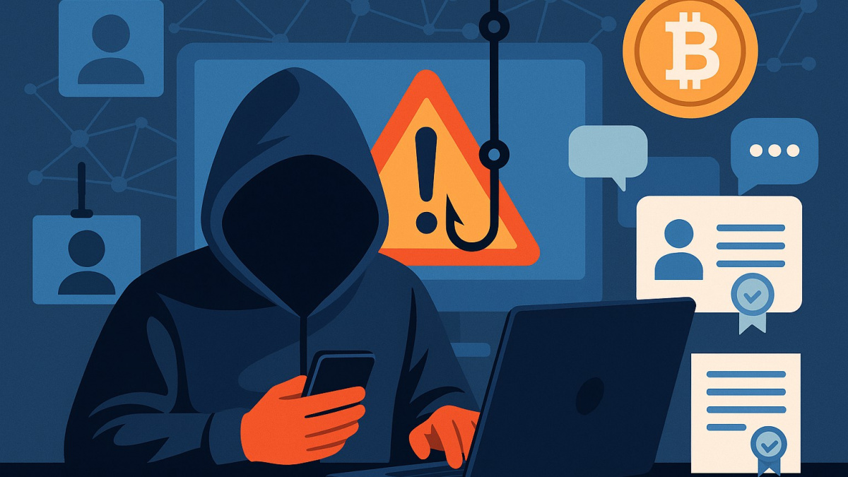 Jak se podvodníci učí z AI: nové taktiky v éře kryptoměn a digitální důvěry