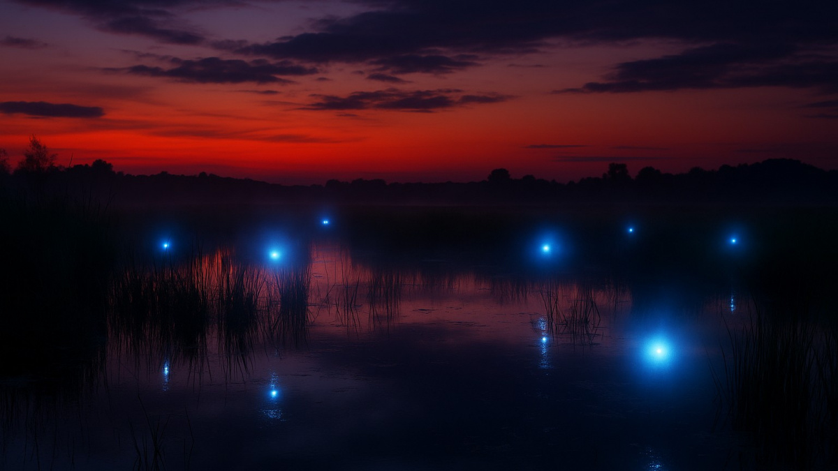 Tajemství bludiček: vědci odhalují, proč nad močály po staletí září světélka