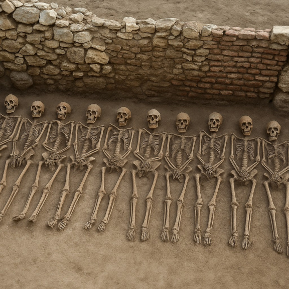 Ve zdi kostela nalezli 12 pohřbených těl. Po důvodu se pátrá