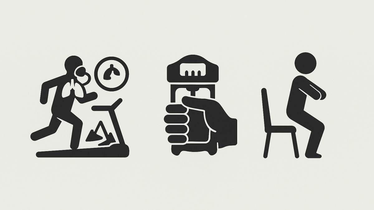 VO₂max, stisk ruky, minutový test: tři čísla vystihnou vaše zdraví lépe než krokoměr