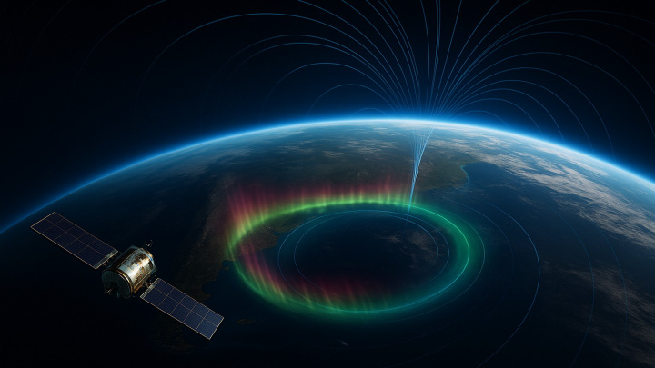 Problém pro kosmonauty: oslabené magnetické pole má velikost půlky Evropy