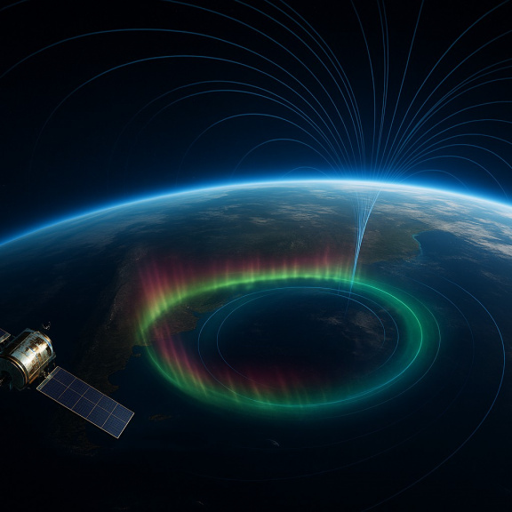 Problém pro kosmonauty: oslabené magnetické pole má velikost půlky Evropy