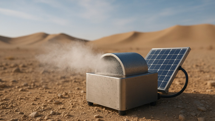 Ultrazvukový „výčep“ dokáže vytřást pitnou vodu ze vzduchu během minut