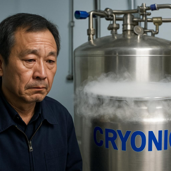 Muž uložil mrtvou manželku do kryogenního spánku, aby začal nový vztah