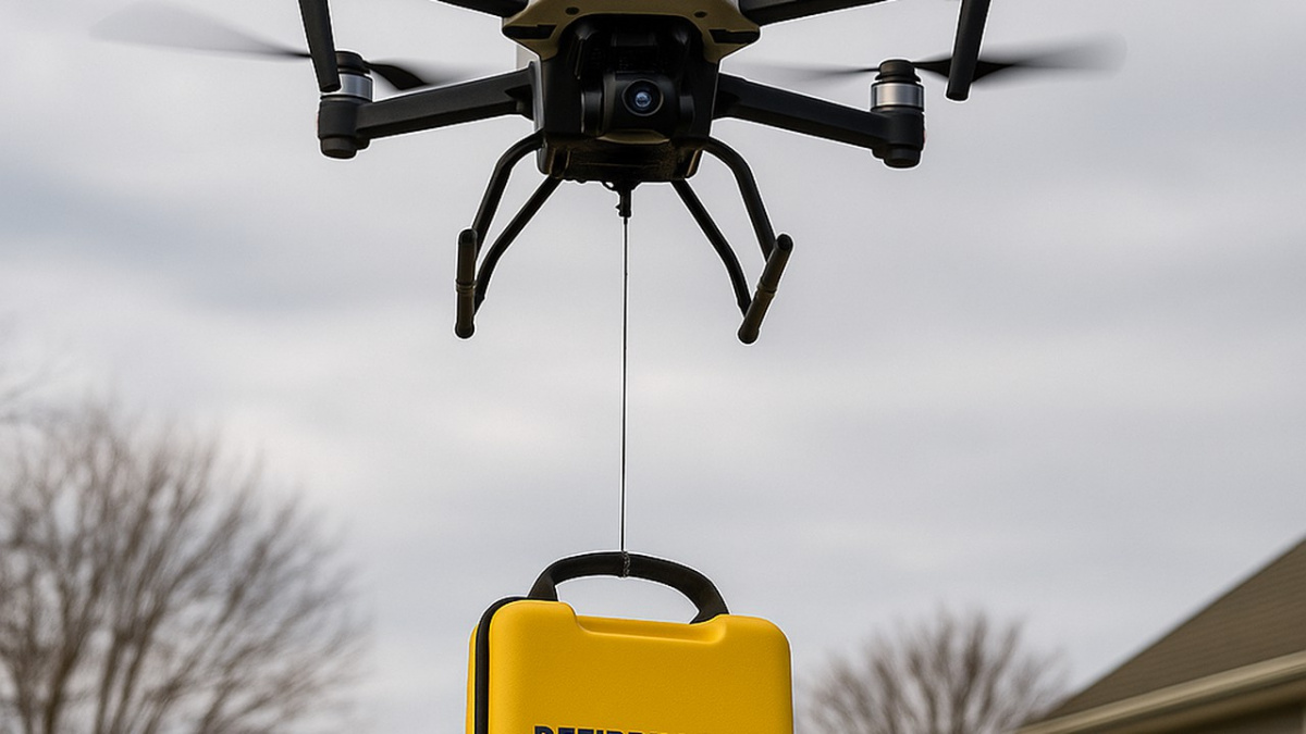 První na místě: jak drony předbíhají sanitky s defibrilátorem