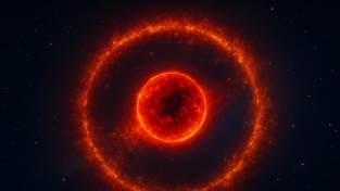 Červená koule se extrémní rychlostí řítí naší galaxií, nikdo neví, co je zač