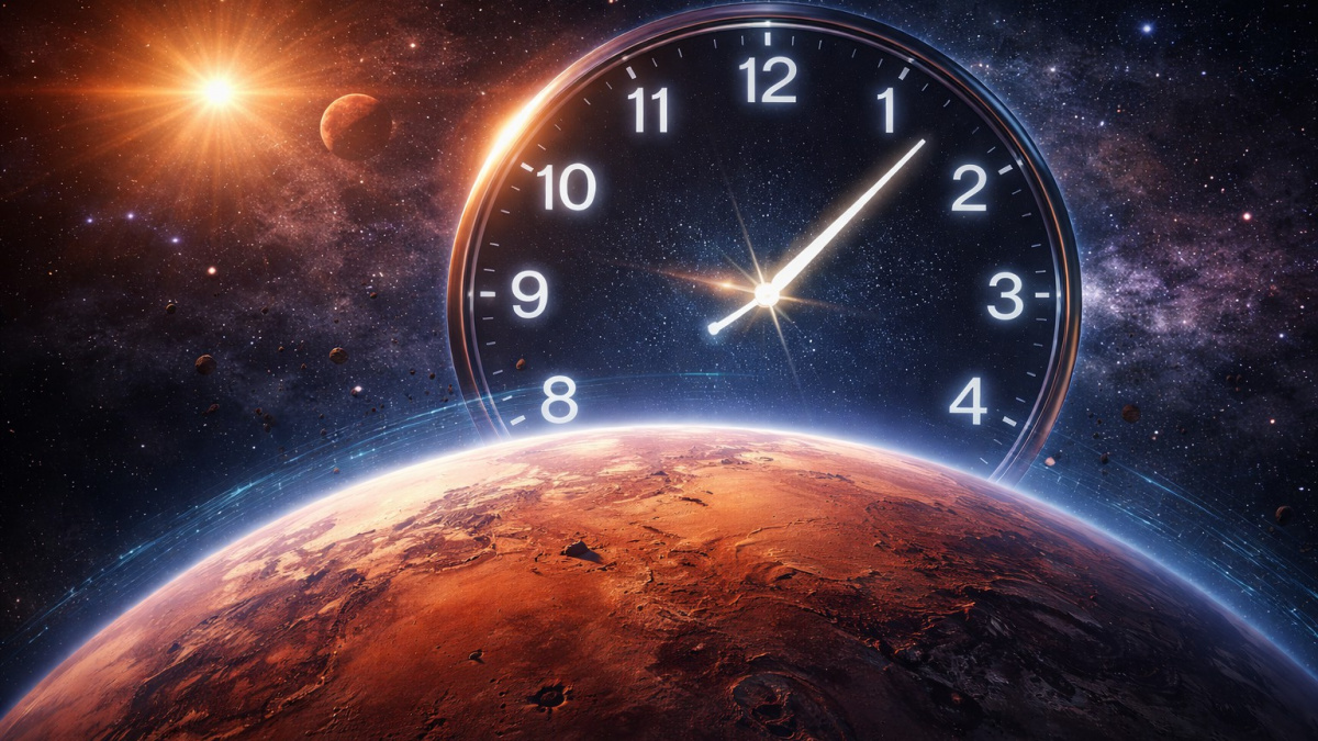 Mars má vlastní čas: vědci konečně změřili, o kolik rychleji tam plyne čas než na Zemi