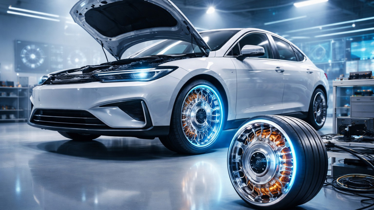 Posun v elektrické mobilitě: inovativní motor mění design budoucích aut