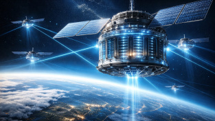 Datová centra ve vesmíru – futuristická alternativa k zemským sítím přetíženým AI