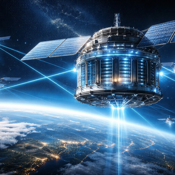 Datová centra ve vesmíru – futuristická alternativa k zemským sítím přetíženým AI