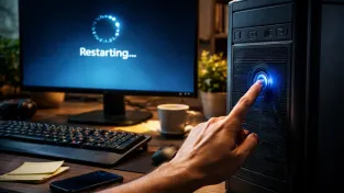"Zkusili jste to vypnout a zapnout?" Proč restart počítače skutečně funguje