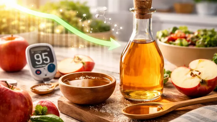 Ocet jako metabolický spínač. Dokáže snižovat cukr v krvi a zlepšovat citlivost na inzulin