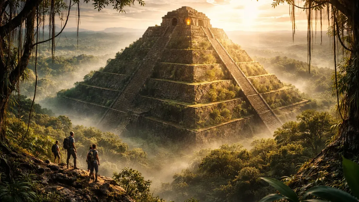 Největší pyramida světa neleží v Egyptě, ale v Guatemale. Civilizace Mayů byla dál, než jsme si mysleli