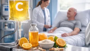 Infuze vitamínu C údajně prodloužila přežití u pacientů s rakovinou pankreatu