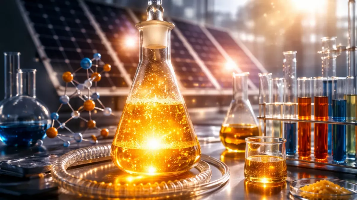 Slunce do lahve: Vědci vyvinuli kapalinu, která uchová energii měsíce a uvolní ji na povel