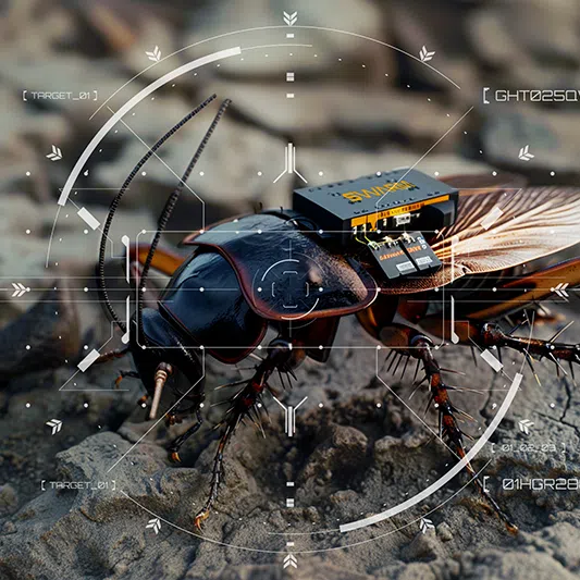 Váleční švábi pomohou při zpravodajských nebo záchranných misích