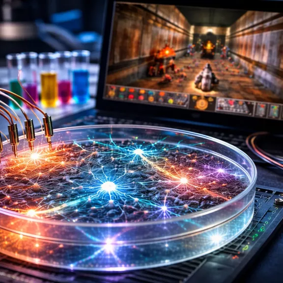 Mozek v počítači: Vědci naučili lidské mozkové buňky hrát Doom a otevírají novou éru biopočítačů