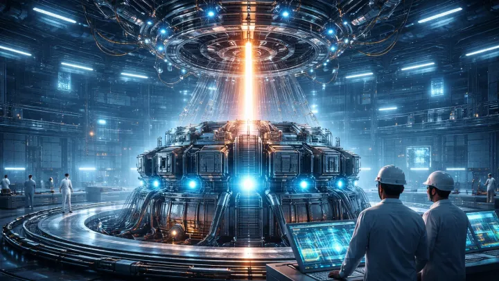 Jaderná energie nové generace: Čína staví reaktor, který bude spalovat jaderný odpad