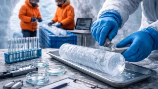 Tajemství uvnitř ledovců: Vědci rekonstruovali 1100 let atmosférického vodíku