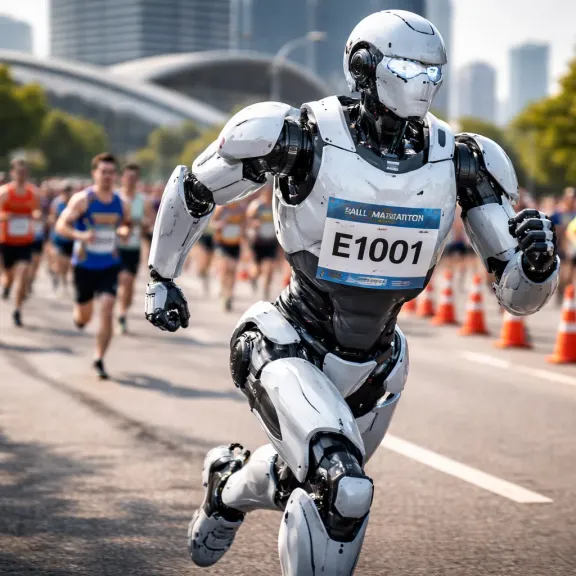 Robot pokořil světový rekord v půlmaratonu. Dokončil trasu za 50 minut a 26 sekund — rychleji než nejlepší člověk na světě