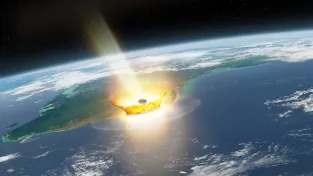 Jaké by to bylo stát poblíž dopadu asteroidu, který vyhubil dinosaury?
