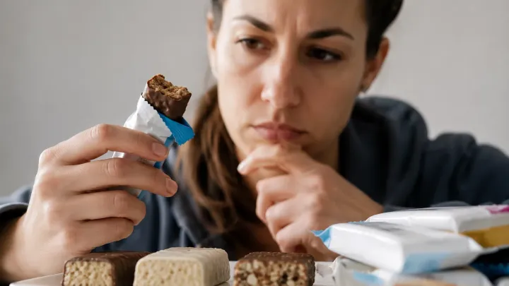 Proteinová tyčinka denně zvýšila tukovou hmotu o 3 procenta za týden. Proč sytost nestačí