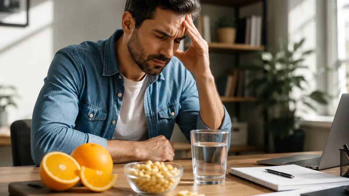 Snížení kortizolu o čtyřicet procent díky vitaminu C, co skutečně ukázala studie