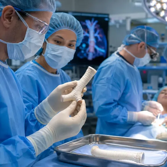 Světově první 3D tištěná průdušnice funguje bez odmítnutí, buňky ale nebyly pacientčiny vlastní