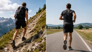Chůze do kopce nespálí víc kalorií než běh, realita je jinde, ukazuje reálná studie