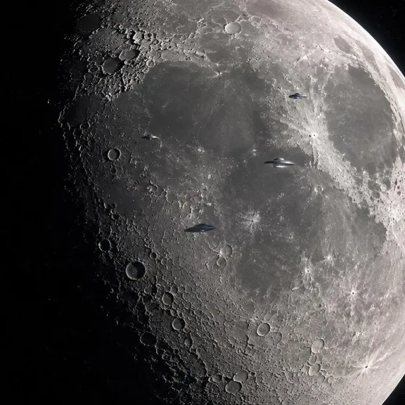 Ukrajinští vědci pozorovali u Měsíce UFO. Hovoří o vyspělé technologii