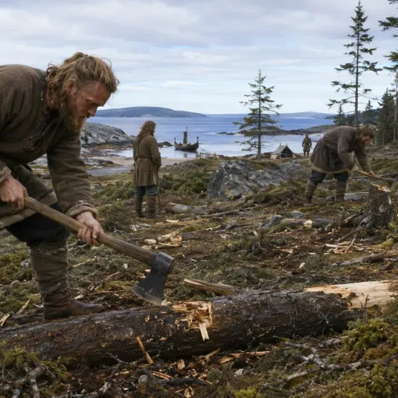 471 let před Kolumbem. Letokruhy prozradily přesný rok vikingské výpravy do Ameriky