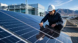 Solární panel s rekordní účinností jde letos do prodeje