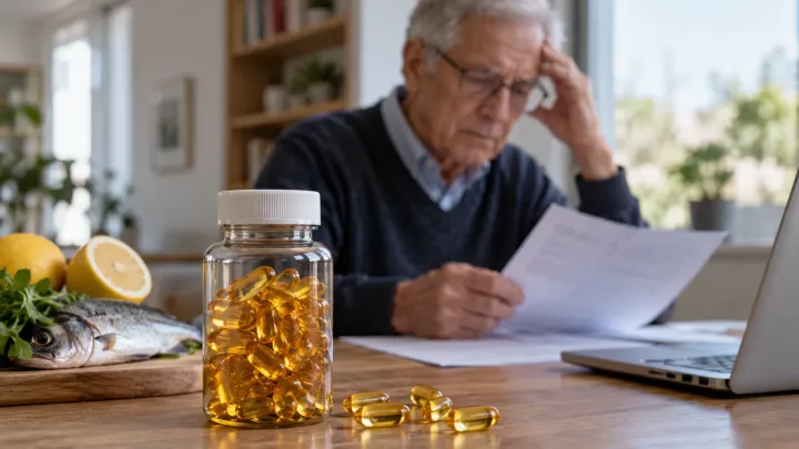 Studie o omega-3 a demenci nic nedokazuje. Přiznávají to i její autoři