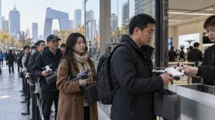 Peking zakazuje i pouhé vlastnictví dronů. Majitelé stojí fronty, aby je stihli prodat