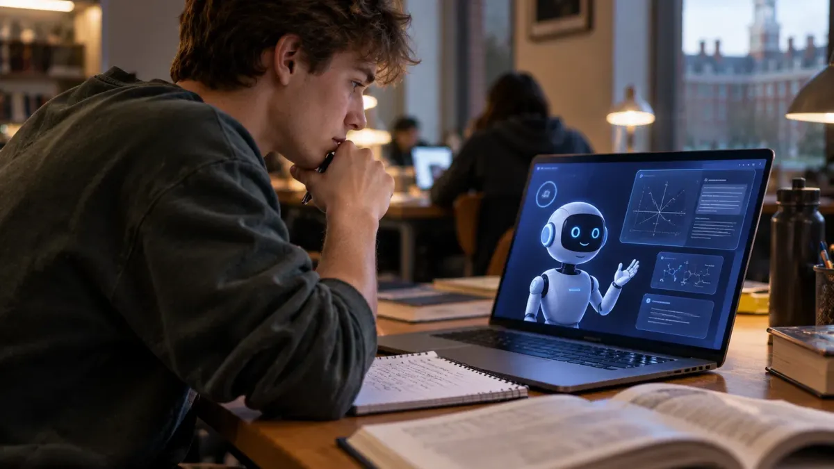 Počítač učil fyziku lépe než třída. Proč z toho neplyne zánik vysokých škol