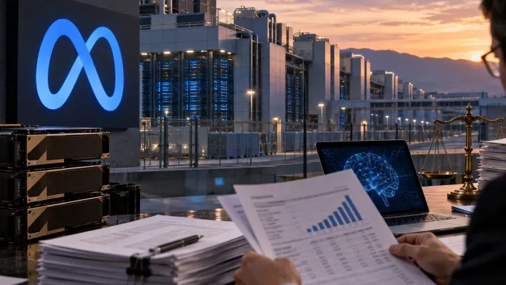 Datové centrum, nebo pokus? Spor o daně Mety může změnit zdanění celé umělé inteligence