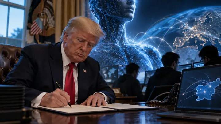 Trump přejmenoval umělou inteligenci. Vydělávají na tom slovinské domény
