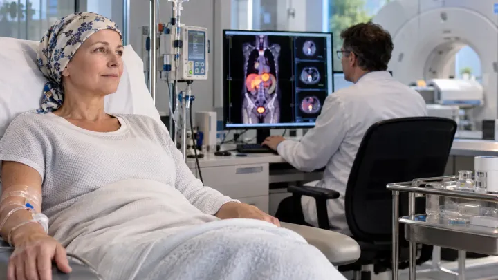 Radioaktivní naváděná střela uspěla: lék s aktiniem poprvé prošel velkou studií