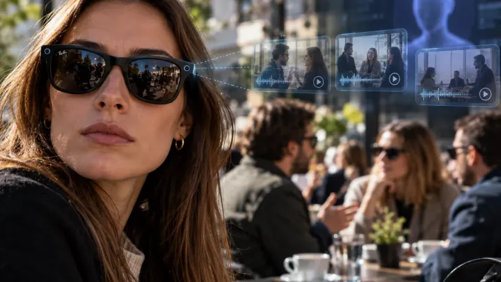 „Vyřešeno,“ vzkázala Meta. Majitelé RayBan brýlí přitom našli v aplikaci přepisy hovorů, které nikdo nespouštěl
