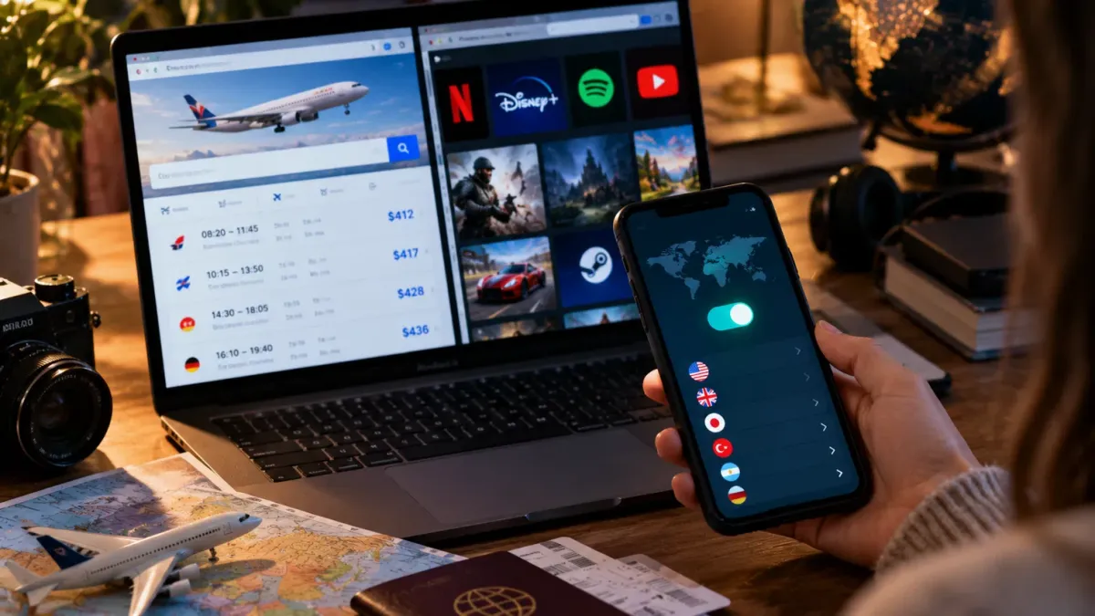 Proč vám VPN levnější letenku nesežene a u Netflixu riskujete účet