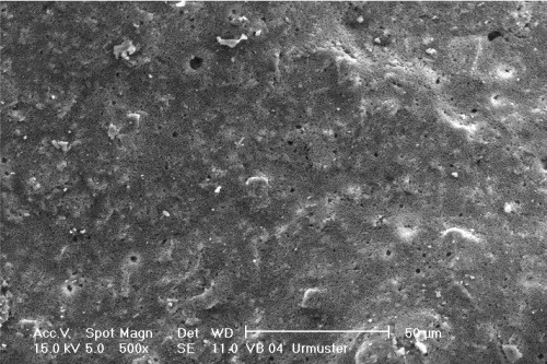 Mikroskopické snímky struktury Nanopor omítky