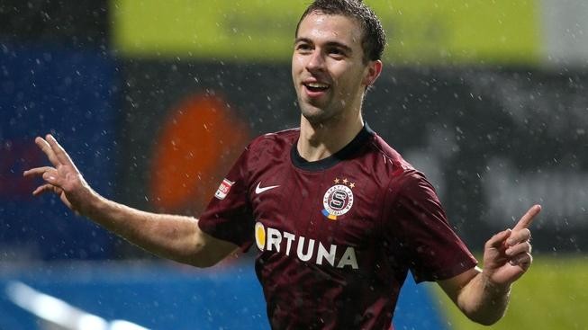 Skvělé góly sparťana Hušbauera