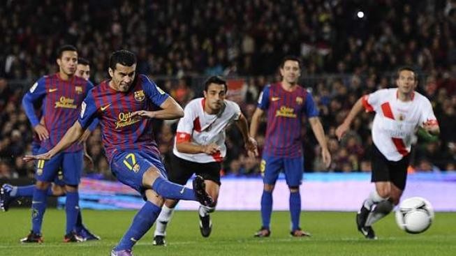 Barcelona v poháru devíti góly rozstřílela třetiligový Hospitalet