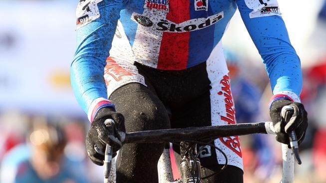 Štybar vyhrál s náskokem pošesté mistrovství ČR v cyklokrosu