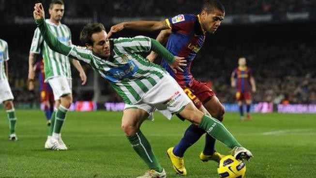 Barceloně skončila domácí neprůstřelnost, Betis porazila 4:2