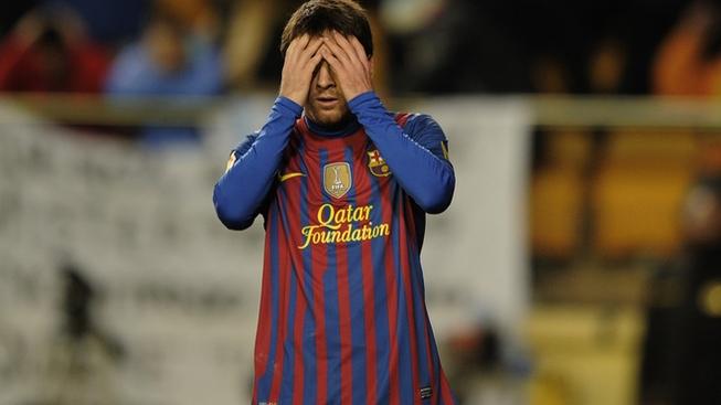Messi nedal penaltu a Barcelona v poháru remizovala ve Valencii