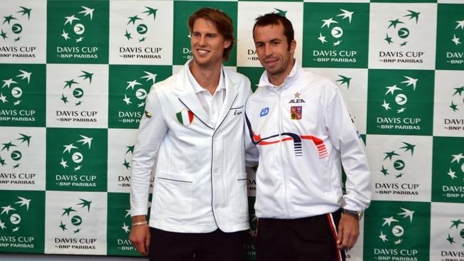Davis Cup v pátek rozehraje Štěpánek proti Seppimu