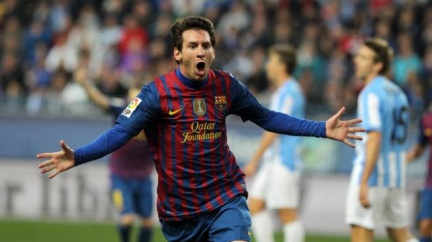 Barcelona díky čtyřem gólům Messiho deklasovala Valencii 